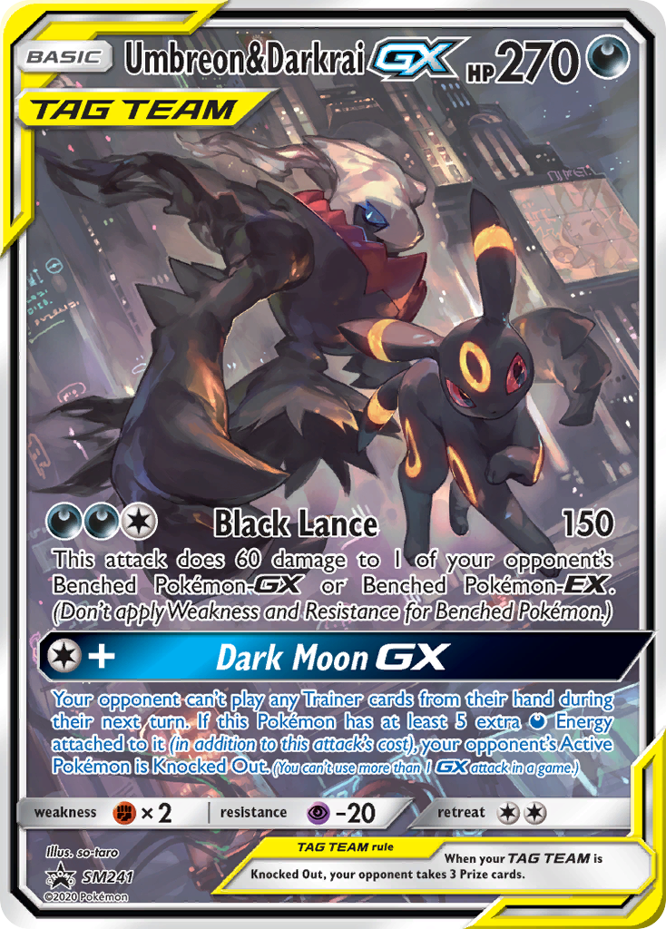 Umbreon & Darkrai-GX [SMP-SM241]