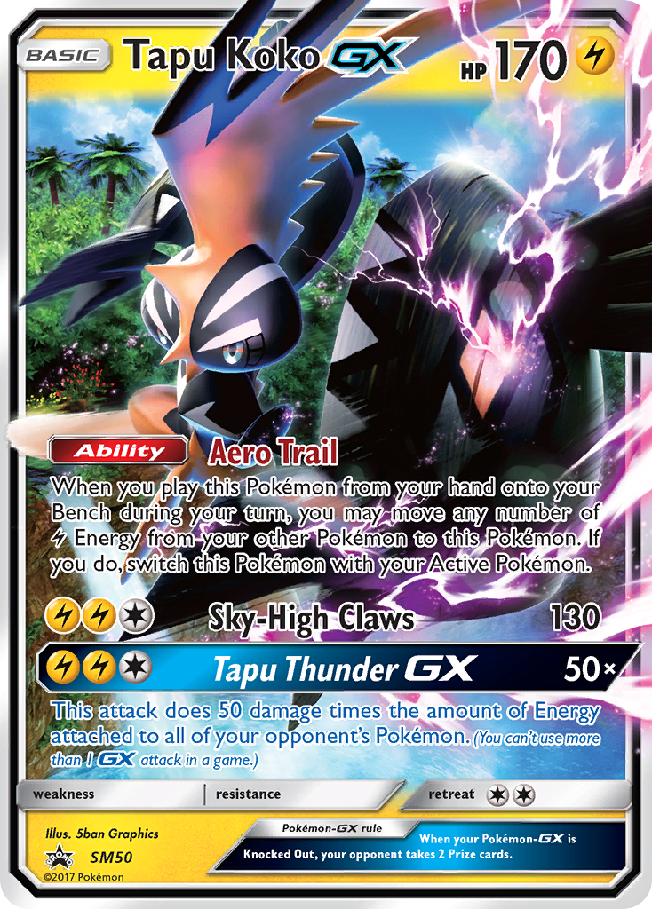 Tapu Koko-GX [SMP-SM50]