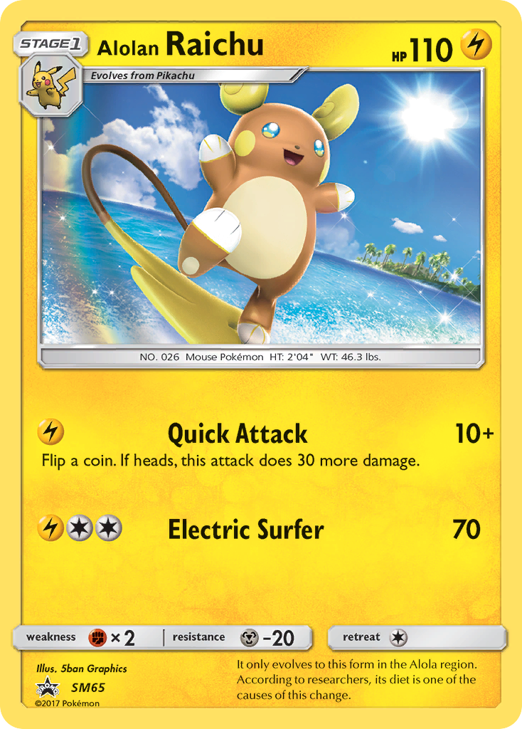 Alolan Raichu [SMP-SM65]