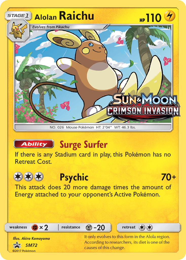 Alolan Raichu [SMP-SM72]