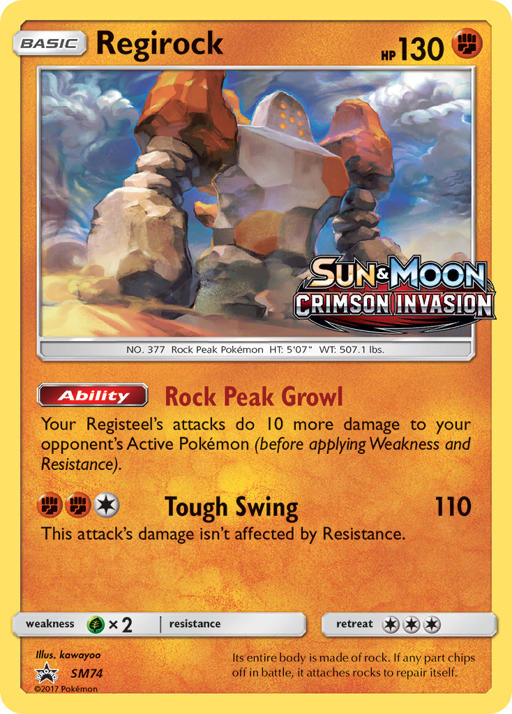 Regirock [SMP-SM74]