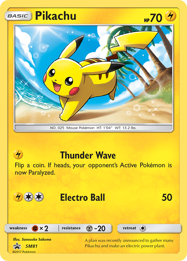 Pikachu [SMP-SM81]
