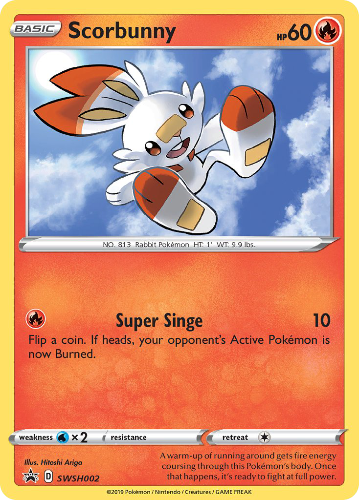 Scorbunny [SWSHP-SWSH002]
