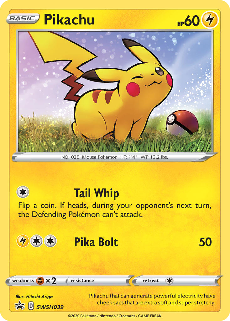 Pikachu [SWSHP-SWSH039]