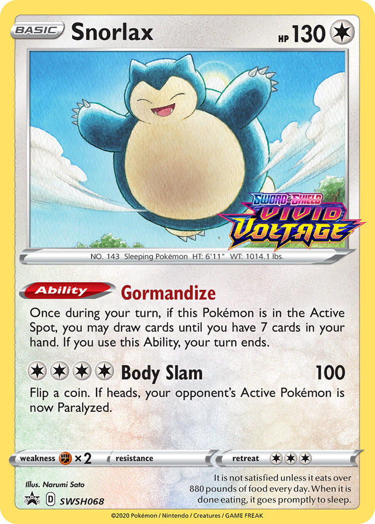 Snorlax [SWSHP-SWSH068]
