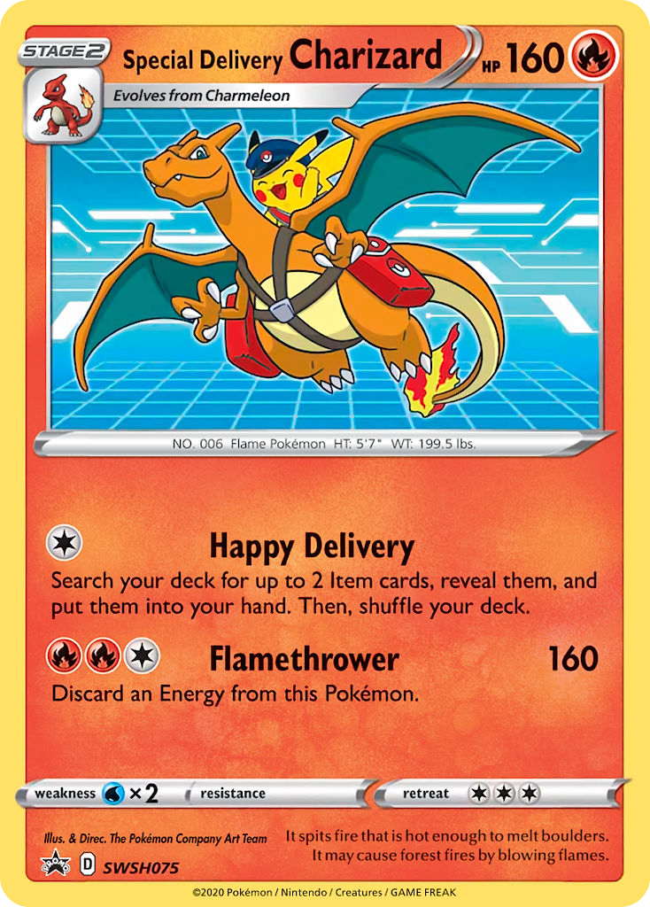 Special Delivery Charizard [SWSHP-SWSH075]