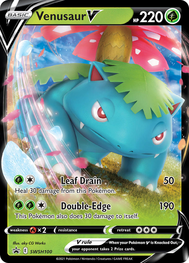 Venusaur V [SWSHP-SWSH100]