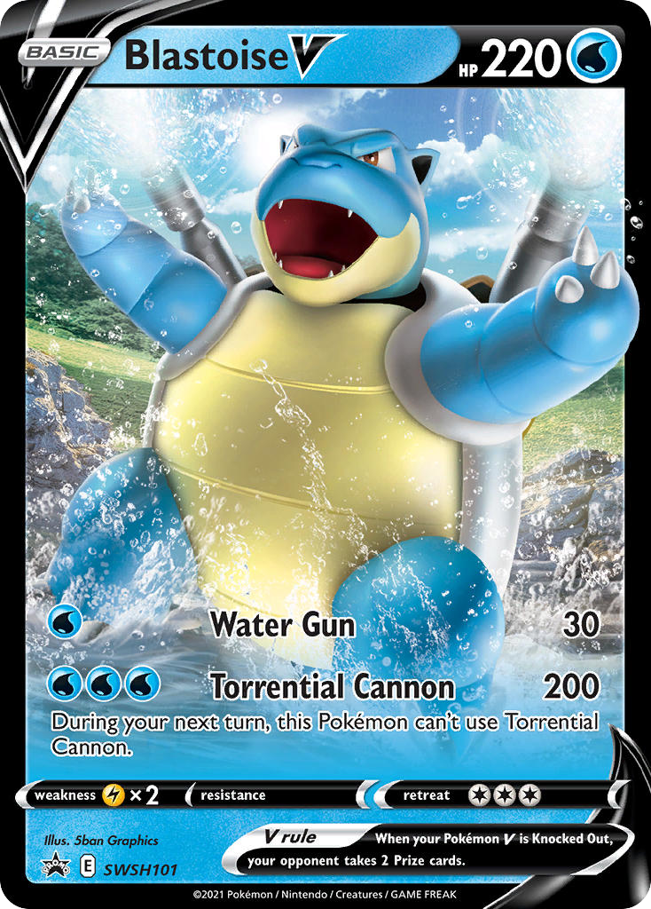 Blastoise V [SWSHP-SWSH101]