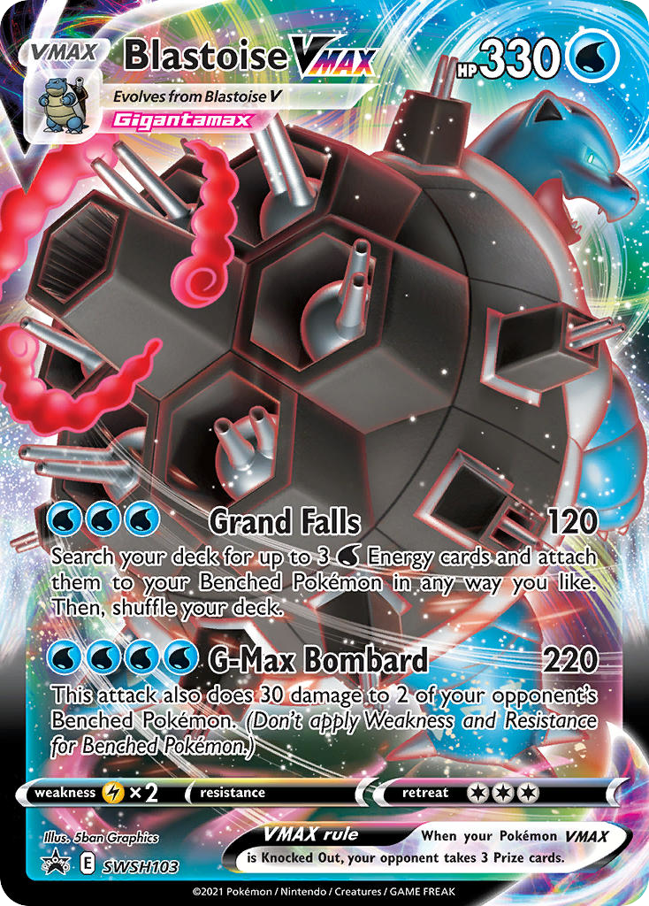 Blastoise VMAX [SWSHP-SWSH103]