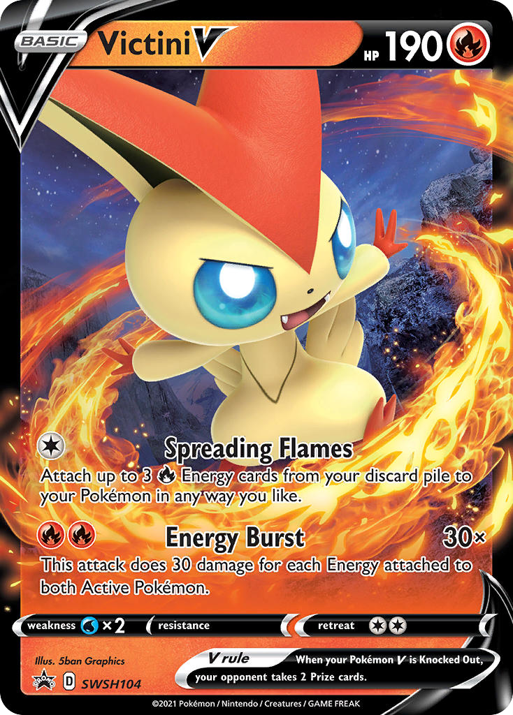 Victini V [SWSHP-SWSH104]