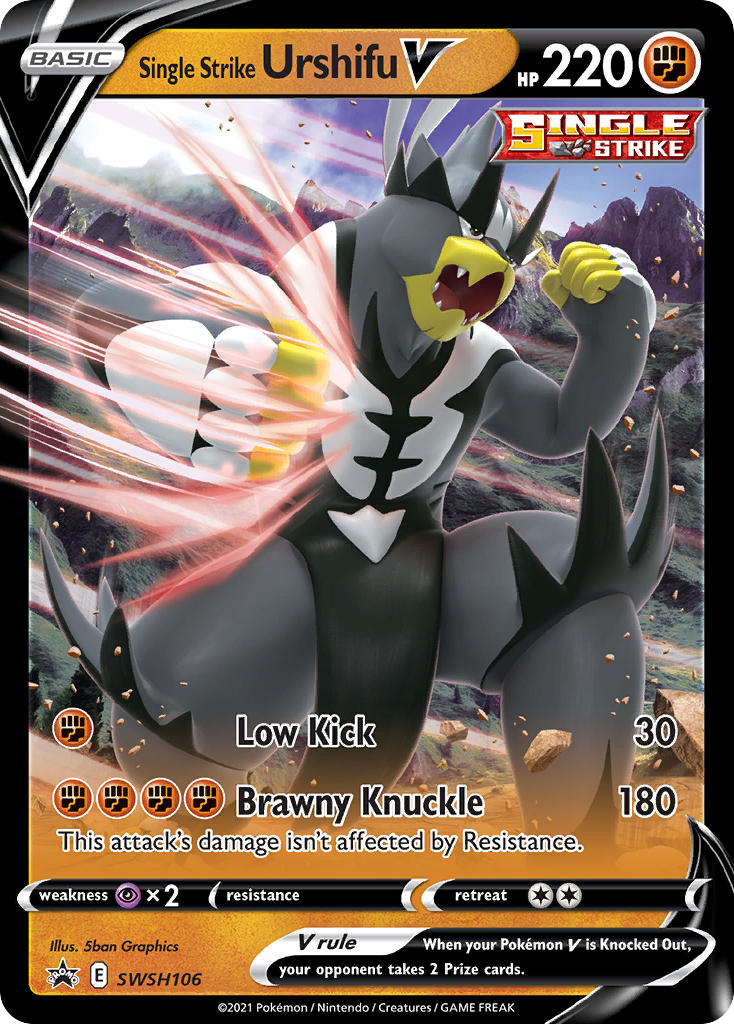 Single Strike Urshifu V [SWSHP-SWSH106]