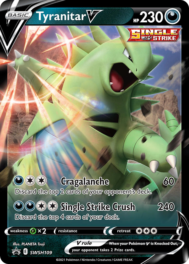Tyranitar V [SWSHP-SWSH109]
