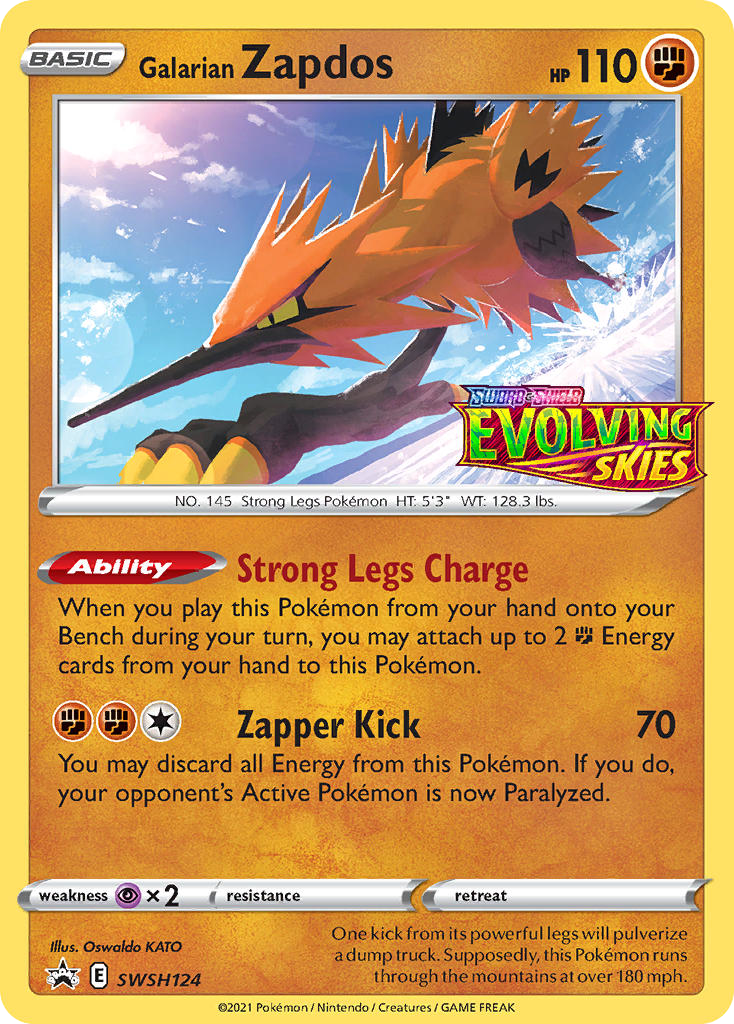 Galarian Zapdos [SWSHP-SWSH124]