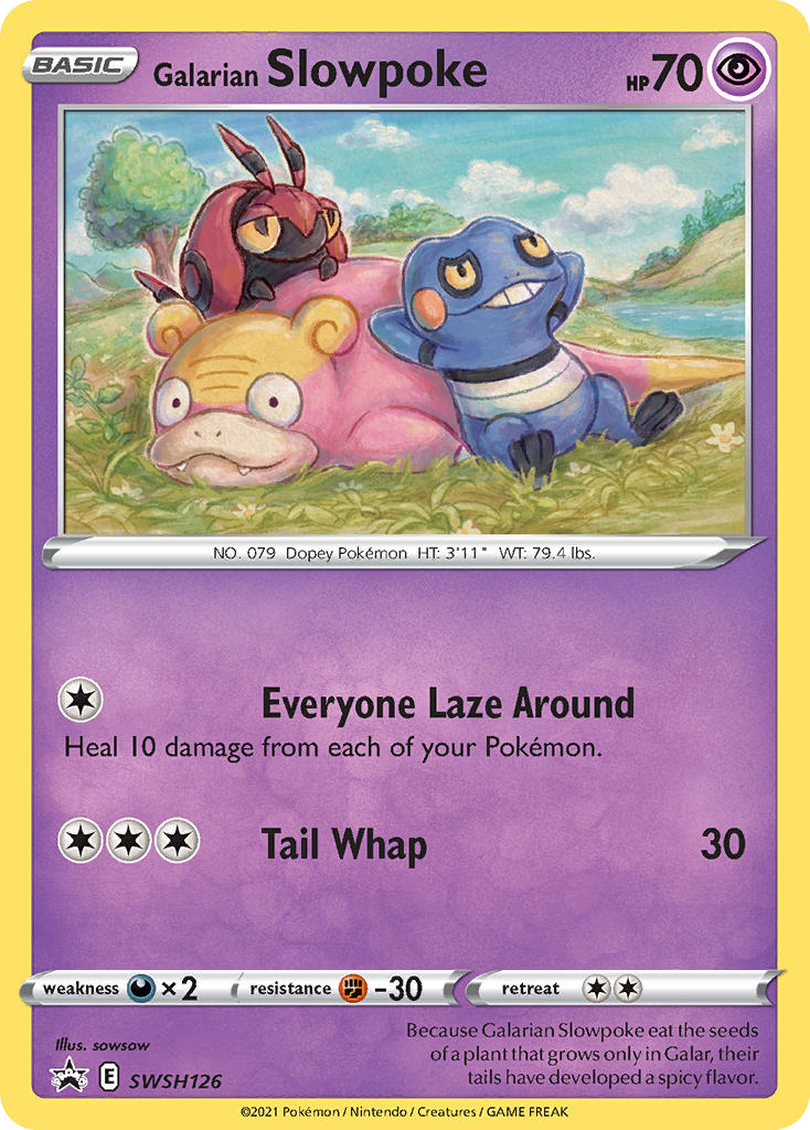 Galarian Slowpoke [SWSHP-SWSH126]