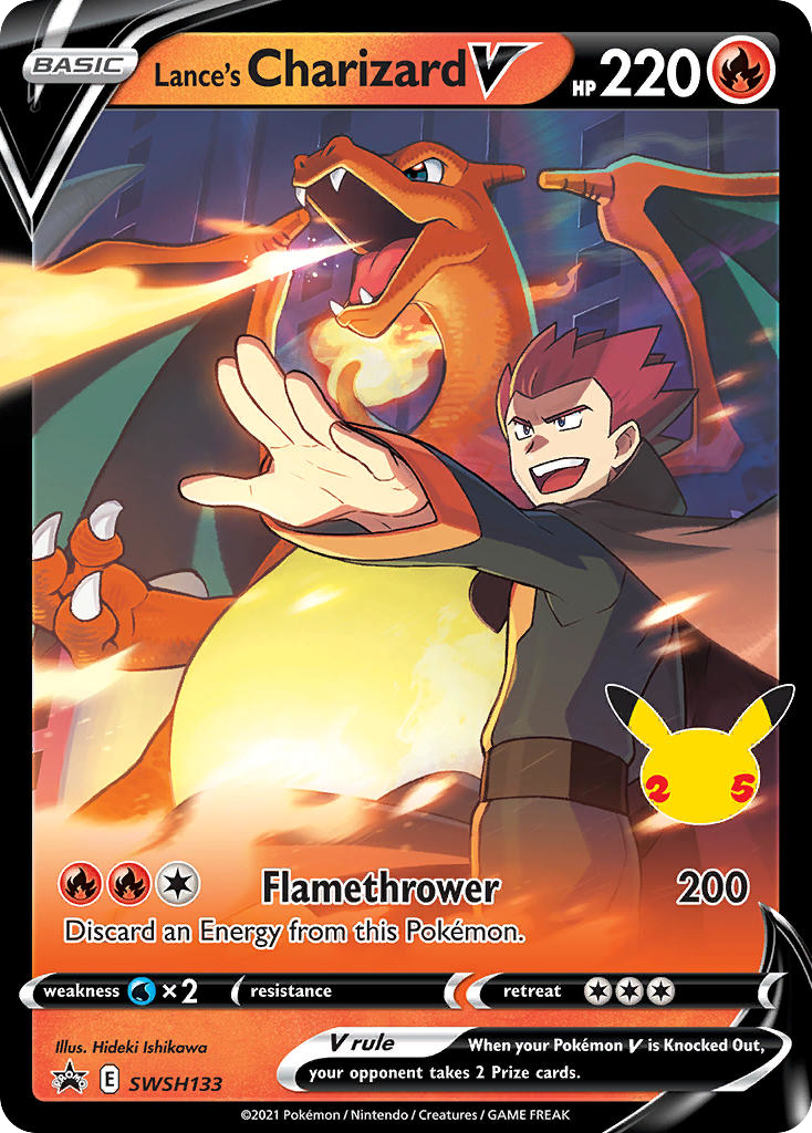 Lance's Charizard V [SWSHP-SWSH133]