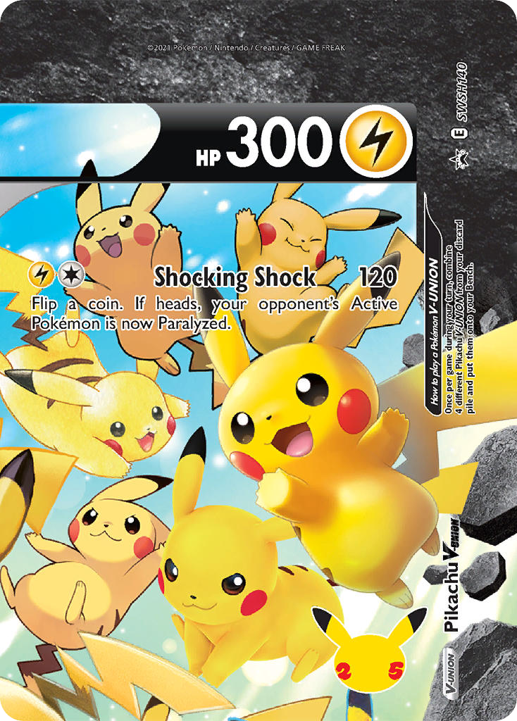 Pikachu V-UNION [SWSHP-SWSH140]