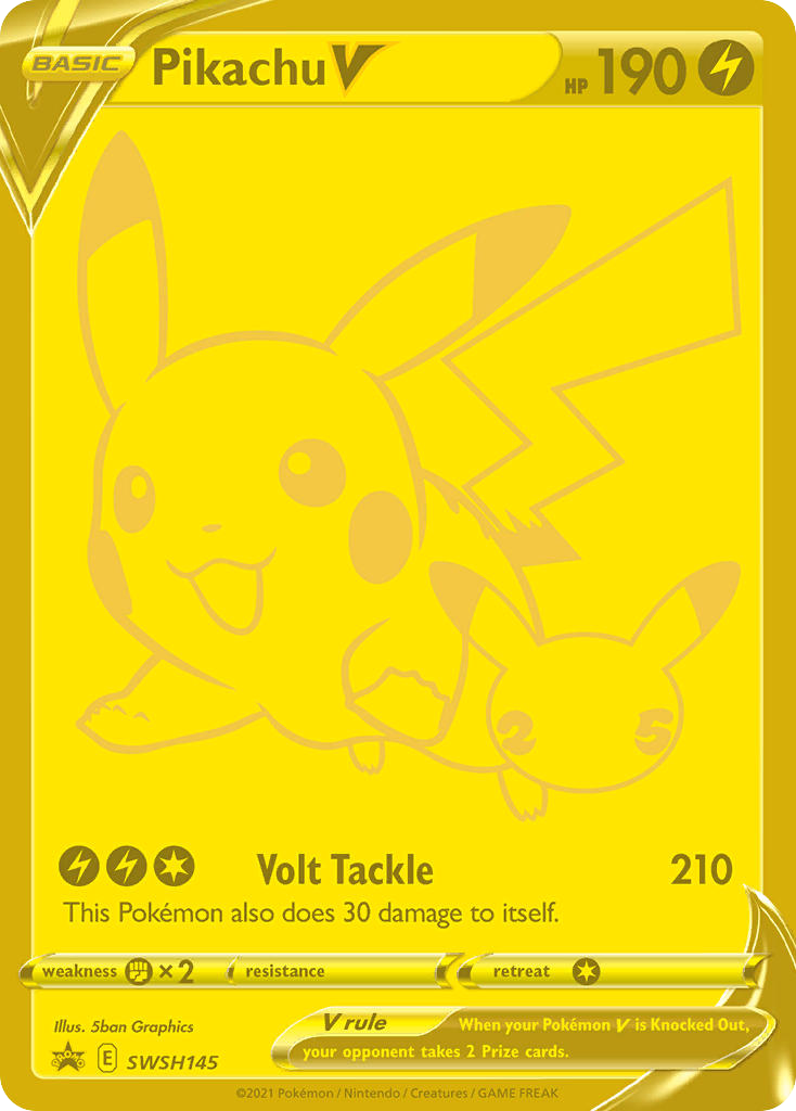 Pikachu V [SWSHP-SWSH145]