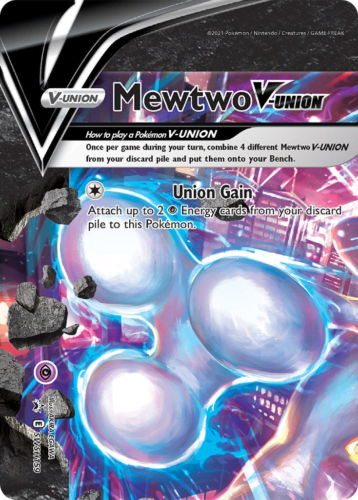 Mewtwo V-UNION [SWSHP-SWSH159]