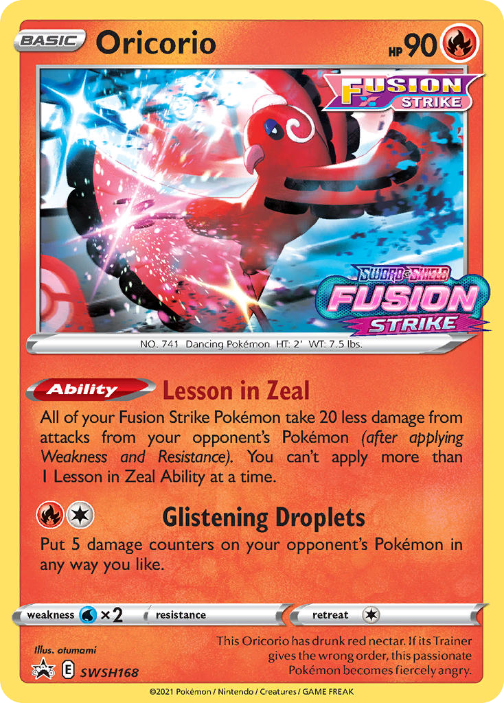 Oricorio [SWSHP-SWSH168]