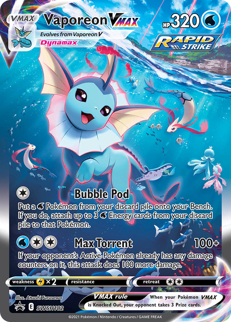 Vaporeon VMAX [SWSHP-SWSH182]