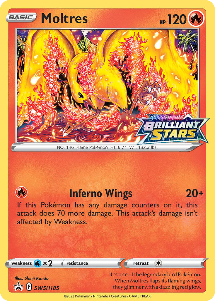 Moltres [SWSHP-SWSH185]