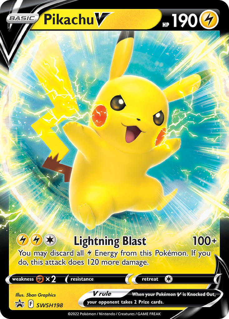 Pikachu V [SWSHP-SWSH198]
