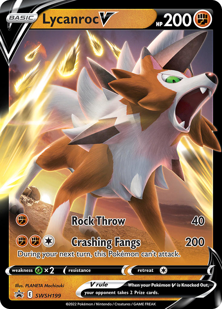 Lycanroc V [SWSHP-SWSH199]