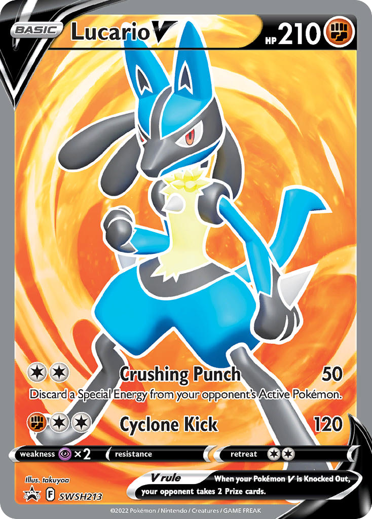 Lucario V [SWSHP-SWSH213]
