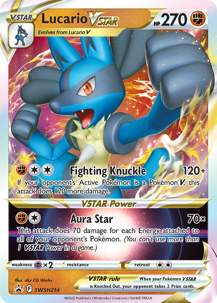 Lucario VSTAR [SWSHP-SWSH214]