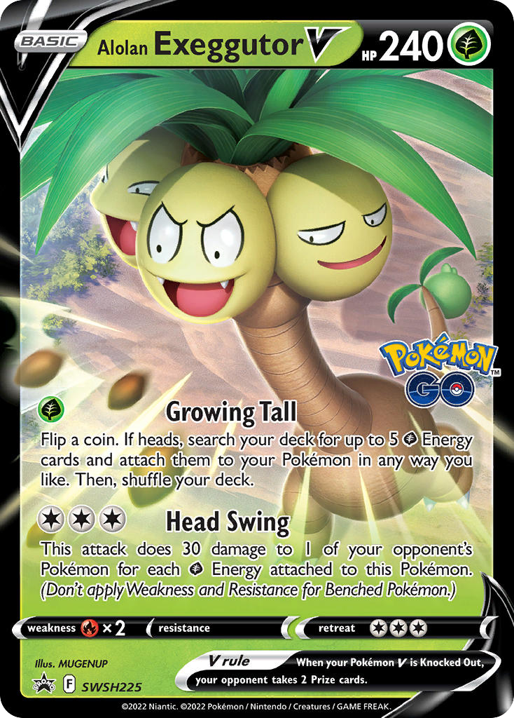Alolan Exeggutor V [SWSHP-SWSH225]
