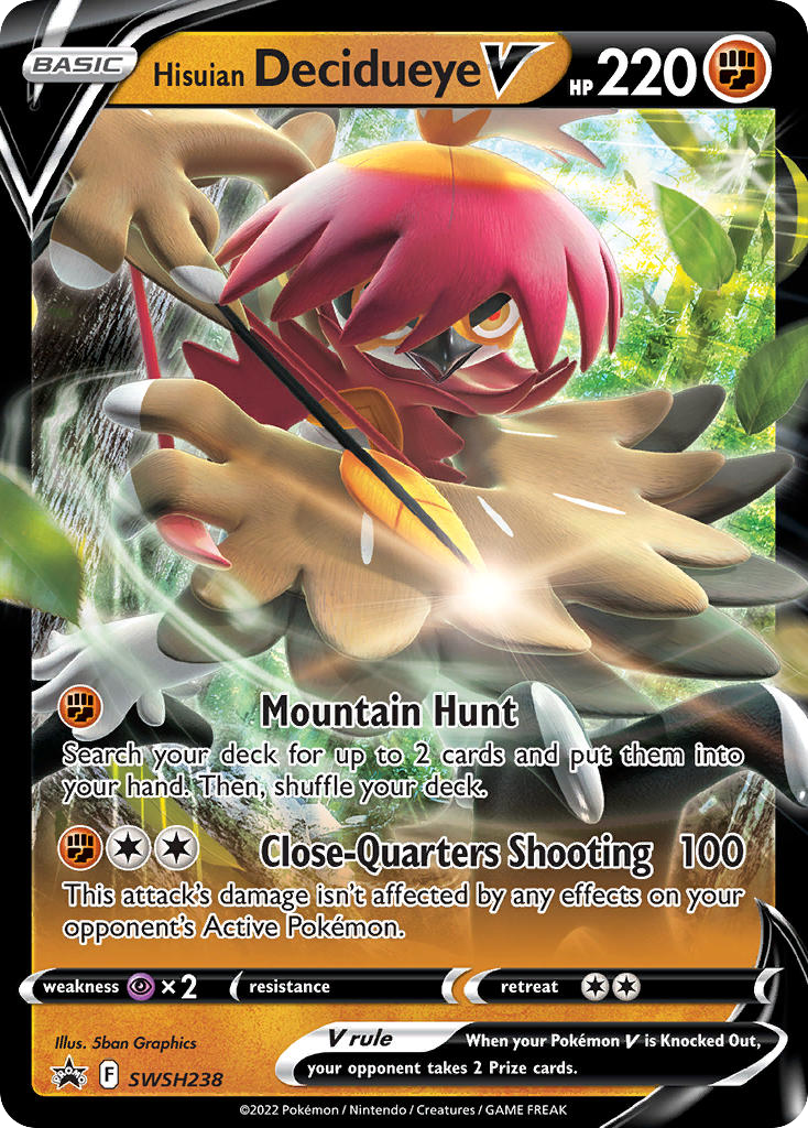 Hisuian Decidueye V [SWSHP-SWSH238]