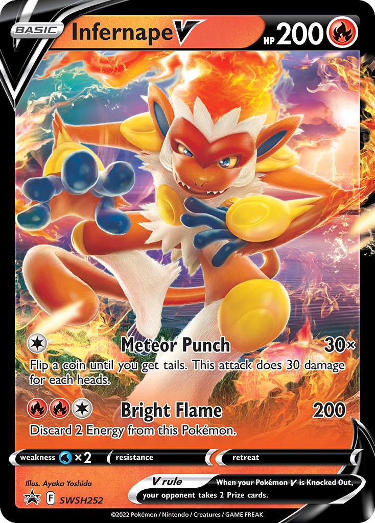 Infernape V [SWSHP-SWSH252]