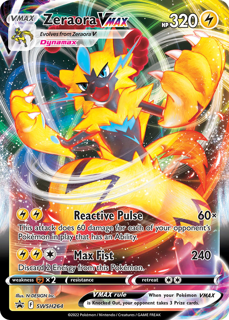 Zeraora VMAX [SWSHP-SWSH264]