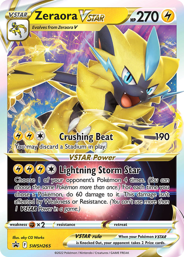 Zeraora VSTAR [SWSHP-SWSH265]