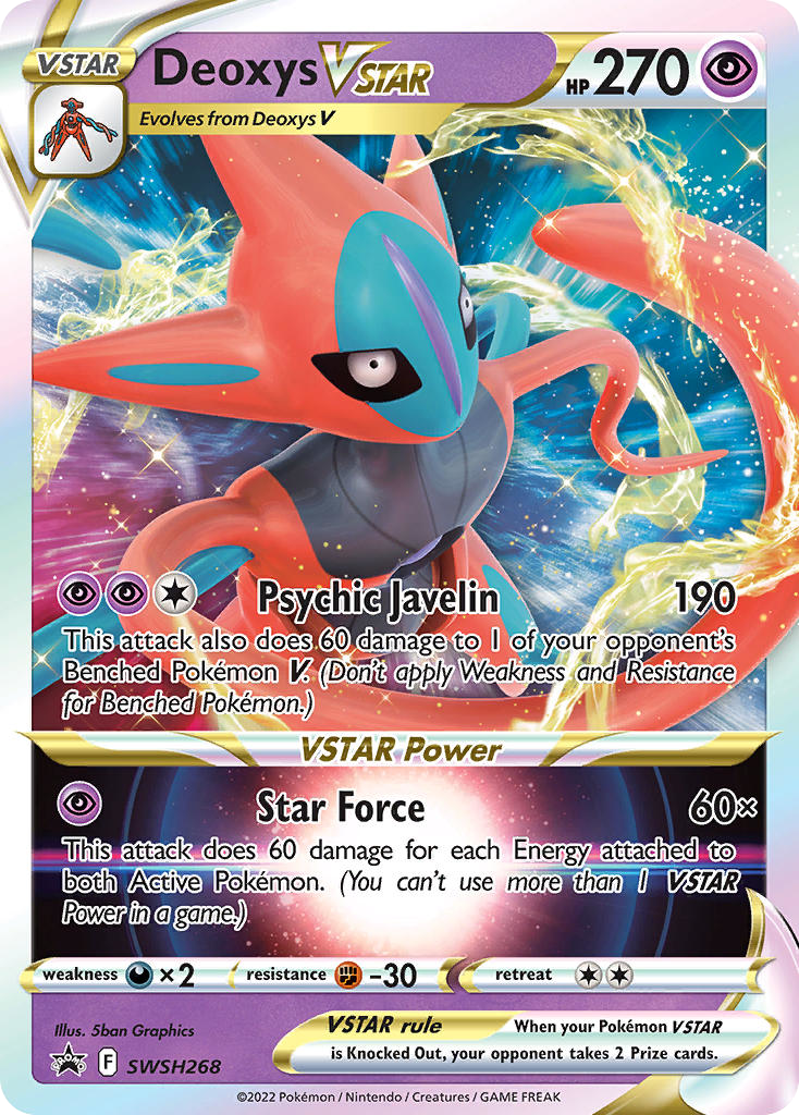 Deoxys VSTAR [SWSHP-SWSH268]