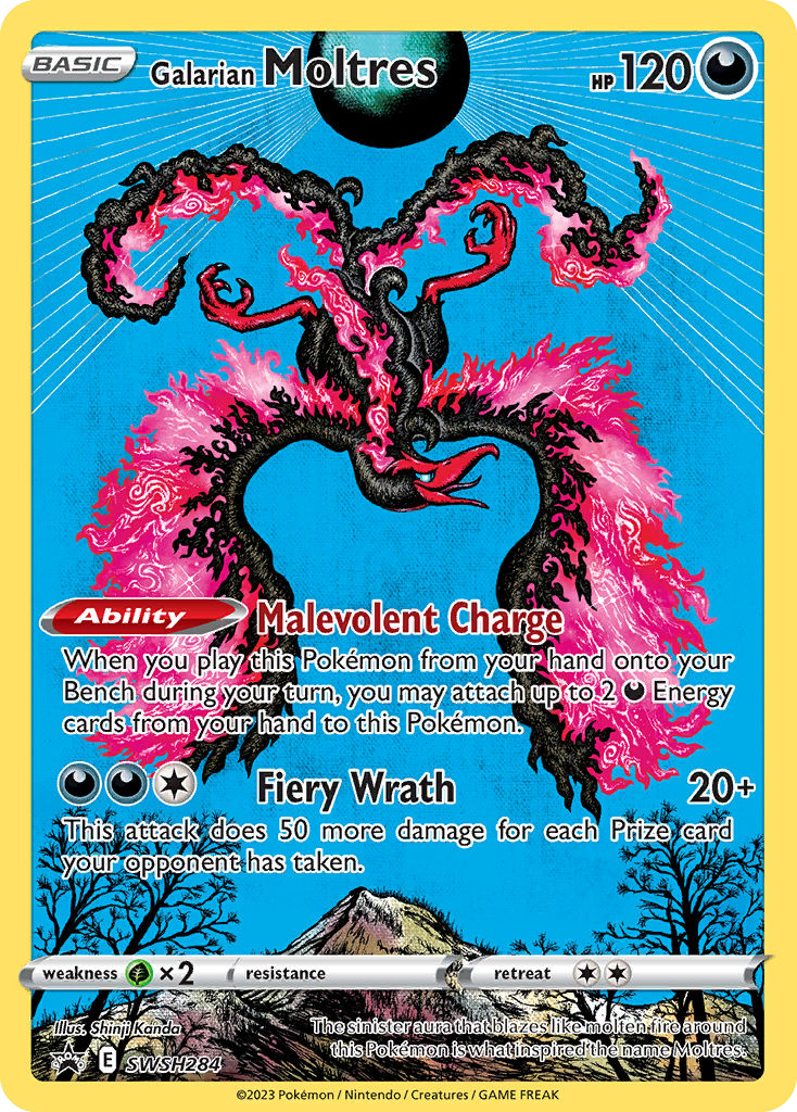 Galarian Moltres [SWSHP-SWSH284]