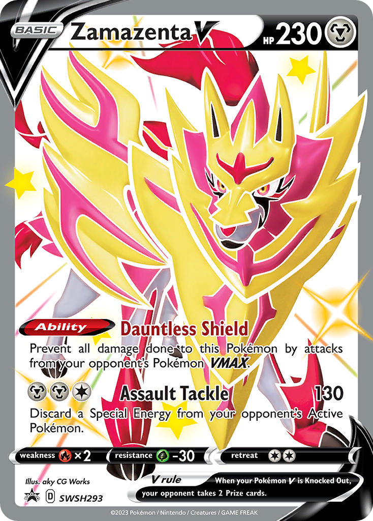 Zamazenta V [SWSHP-SWSH293]