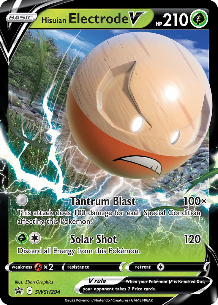 Hisuian Electrode V [SWSHP-SWSH294]