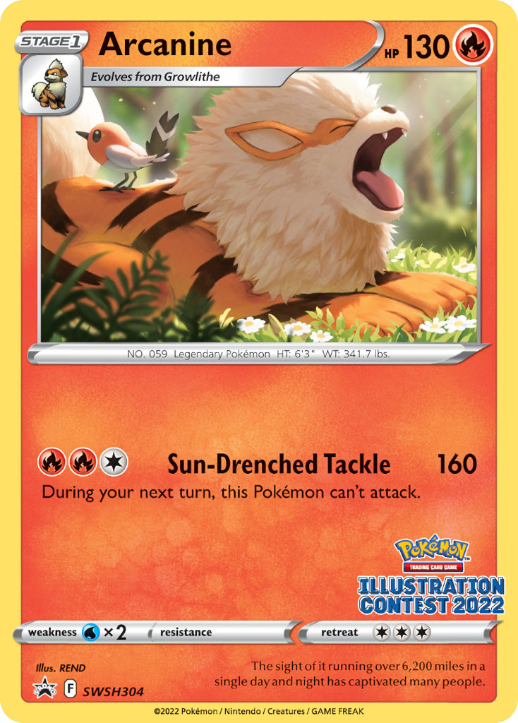 Arcanine [SWSHP-SWSH304]