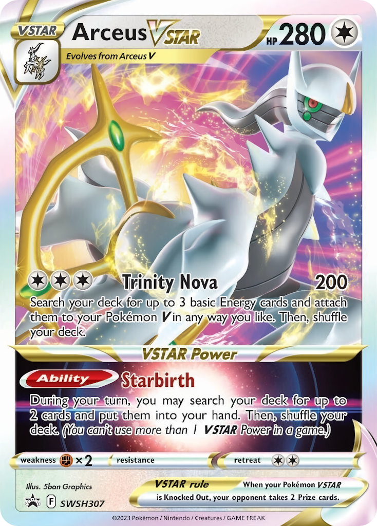 Arceus VSTAR [SWSHP-SWSH307]