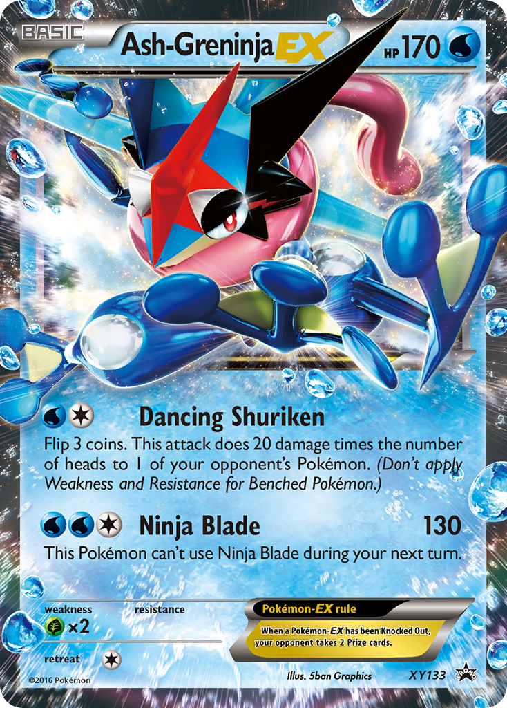Ash-Greninja-EX [XYP-XY133]