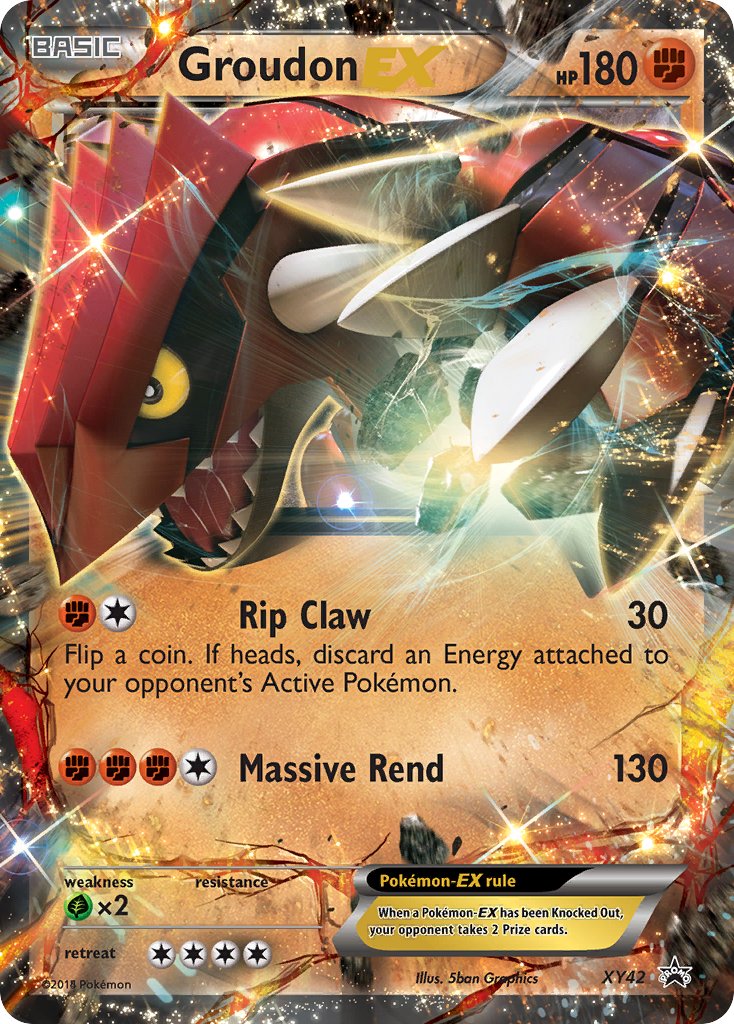 Groudon-EX [XYP-XY42]