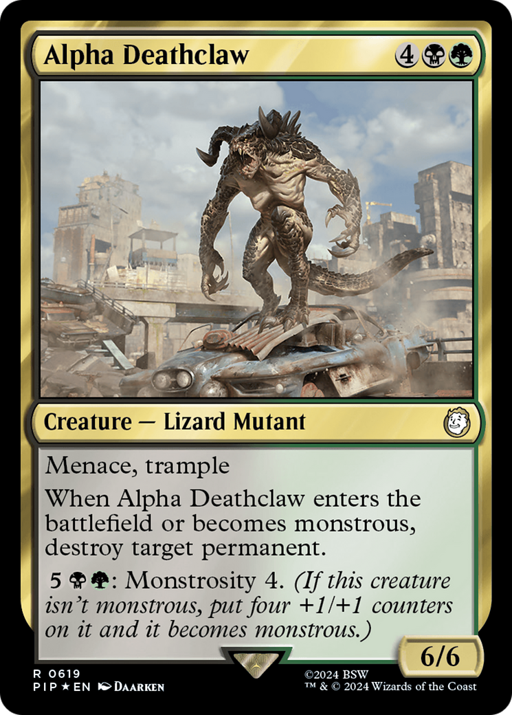 Alpha Deathclaw - Surge Foil [PIP-619]
