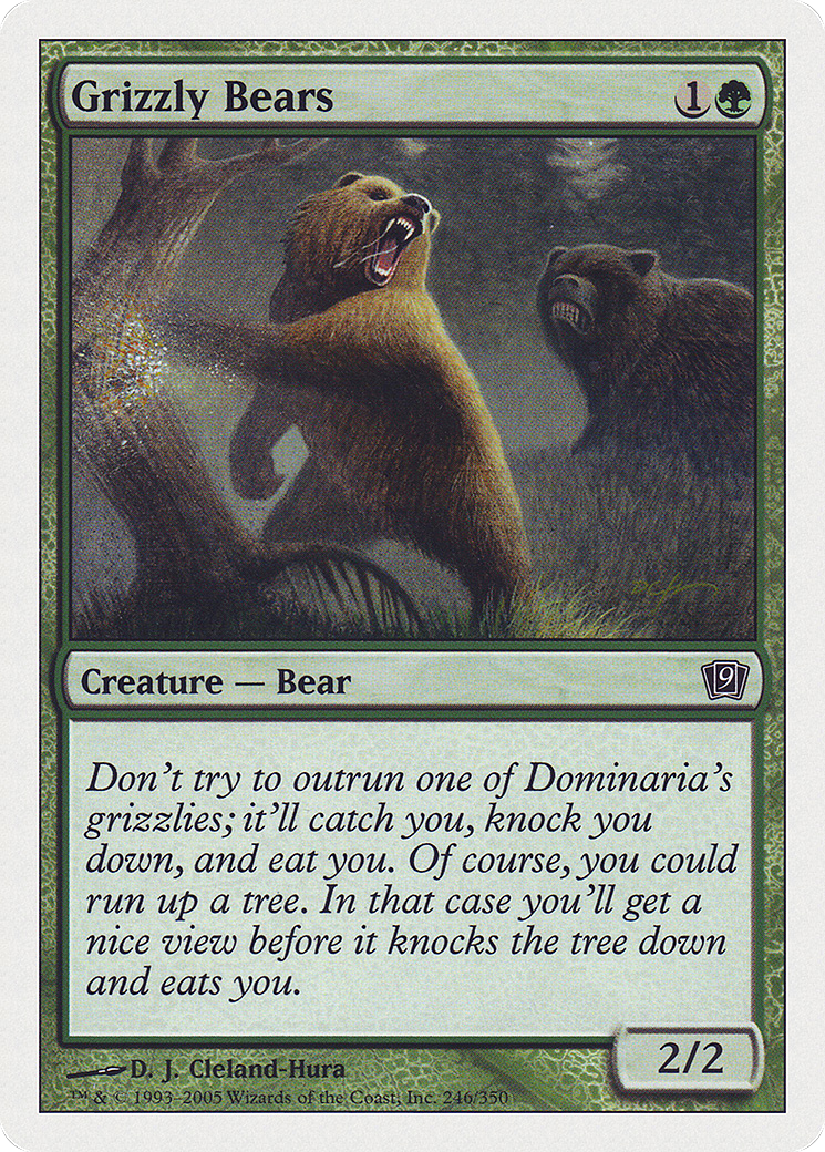 Grizzly Bears [9ED-246]