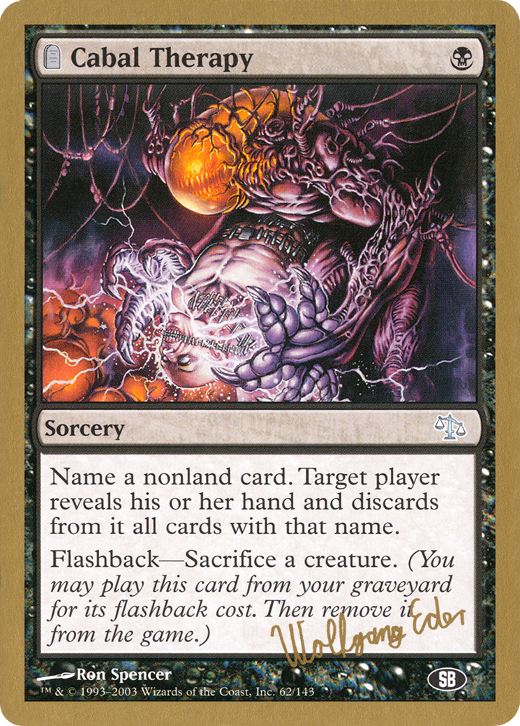 Cabal Therapy [WC03-we62sb]