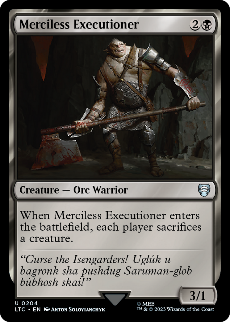 Merciless Executioner [LTC-204]