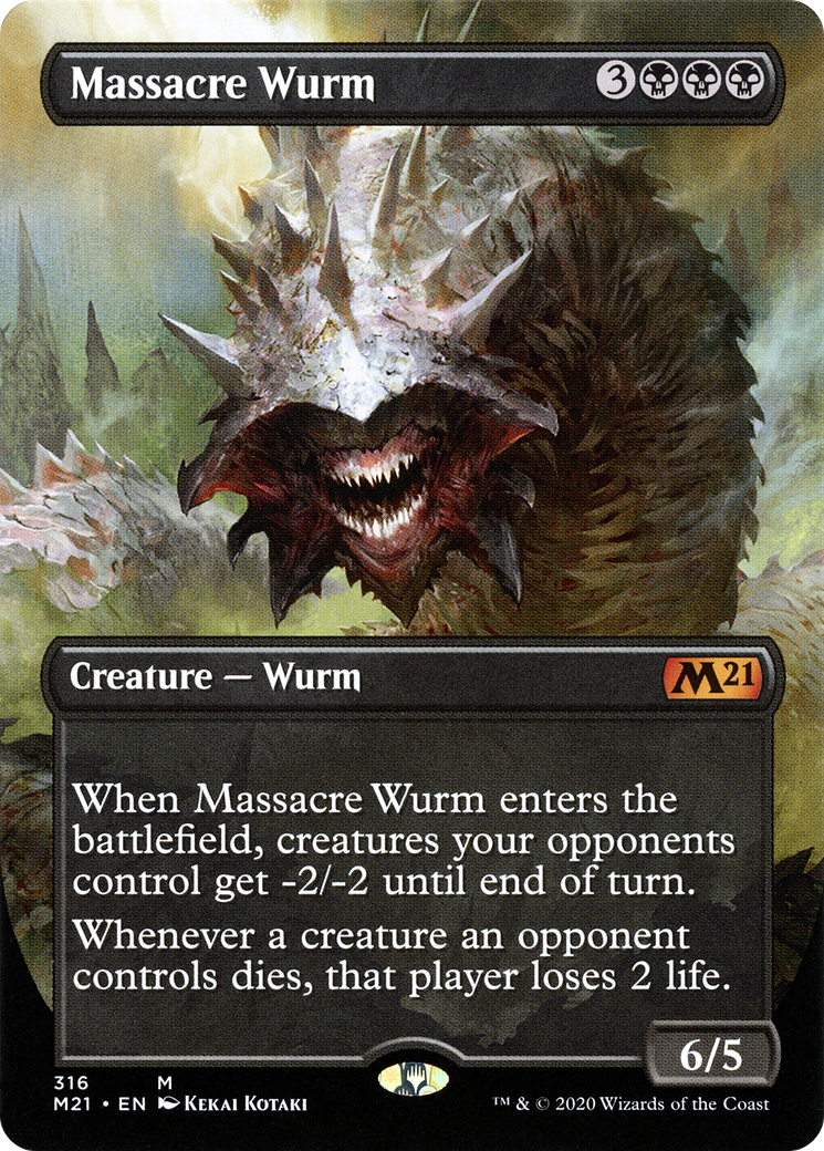 Massacre Wurm - Borderless [M21-316]