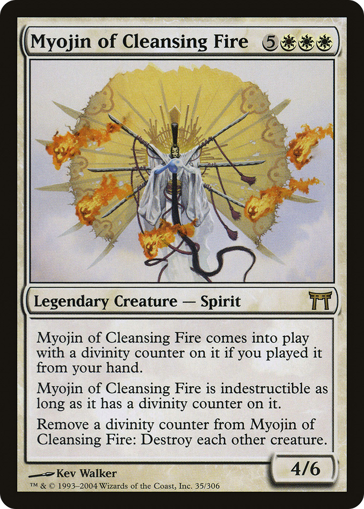 Myojin of Cleansing Fire [CHK-35]