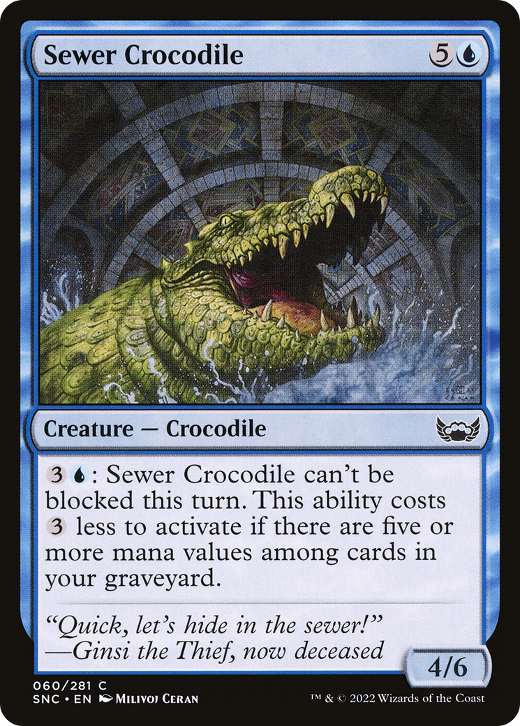 Sewer Crocodile [SNC-60]