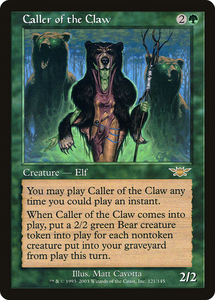 Caller of the Claw [LGN-121]